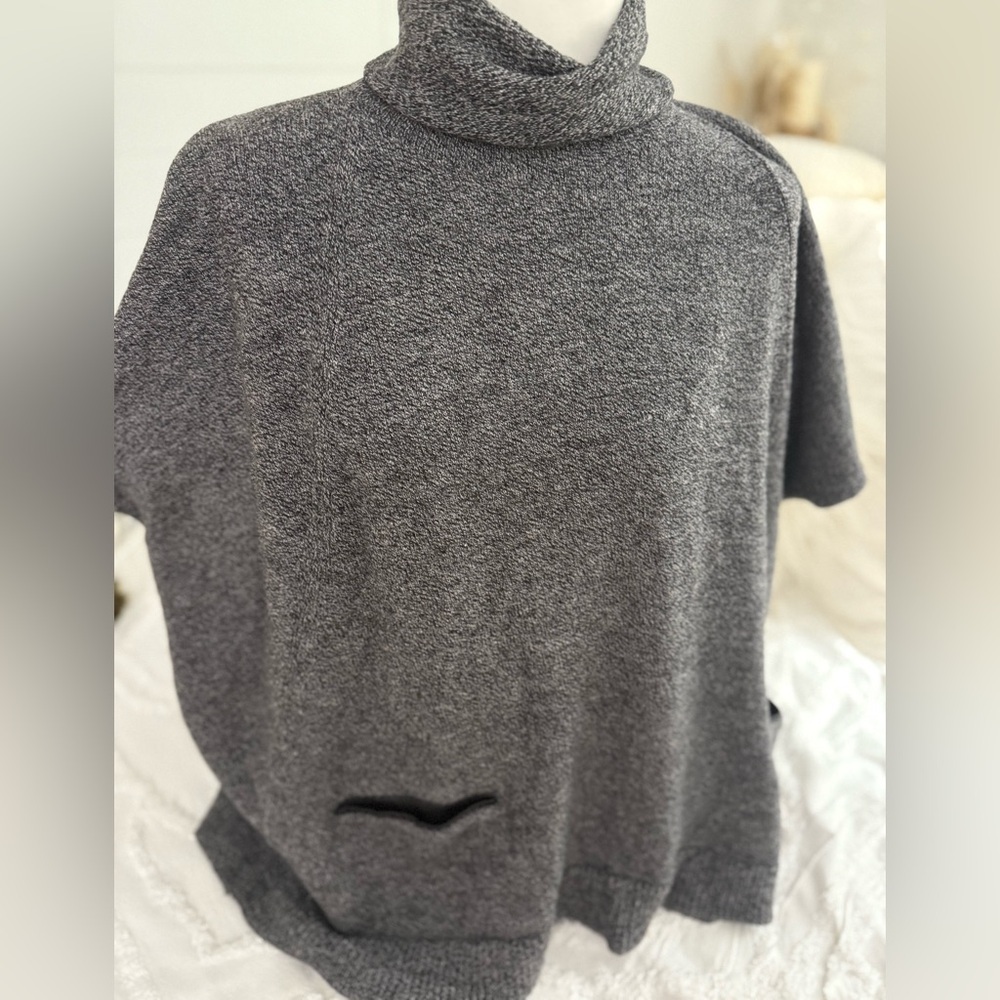 Theory Charcoal Knit Fabric